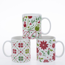 Tasses standard de 11 oz / 320 ml avec tasses cadeaux de décalage de Noël